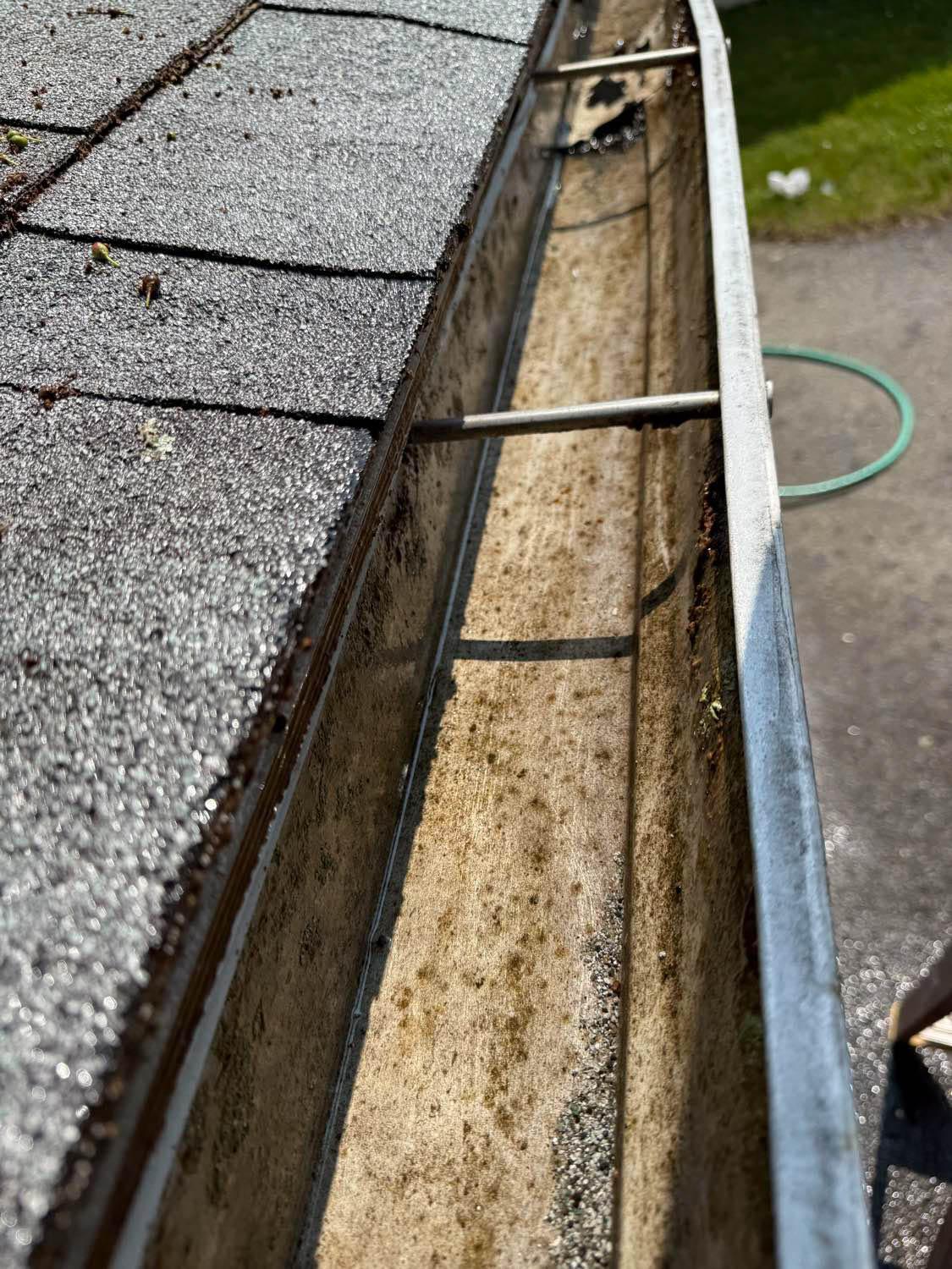Gutter Cleaning after 1