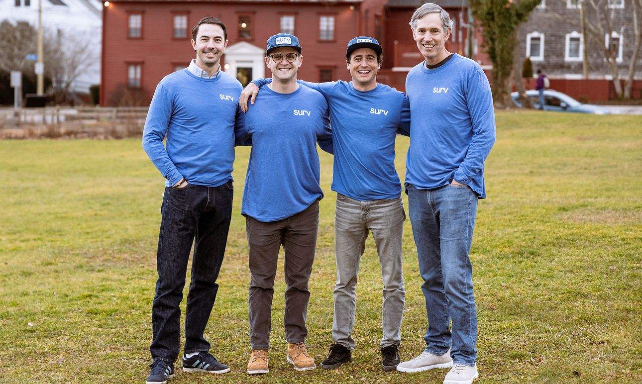 A group of four Surv employees