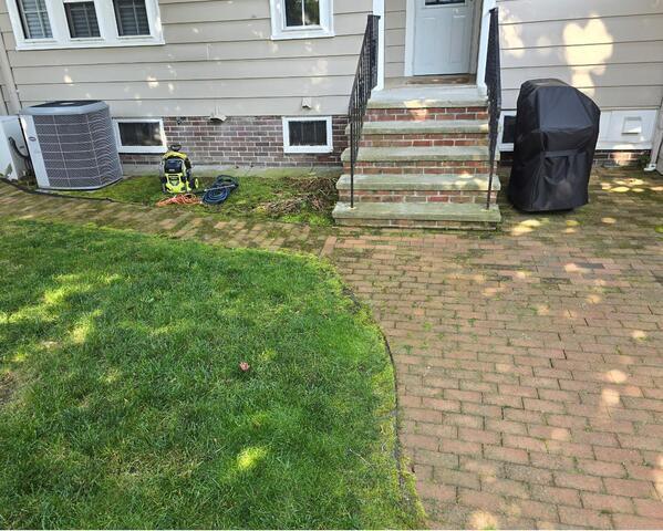 Sidewalk Maintenance before