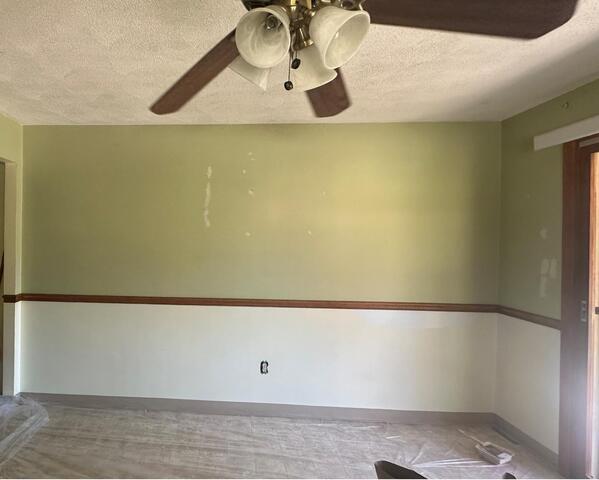 Dining Room Painting before