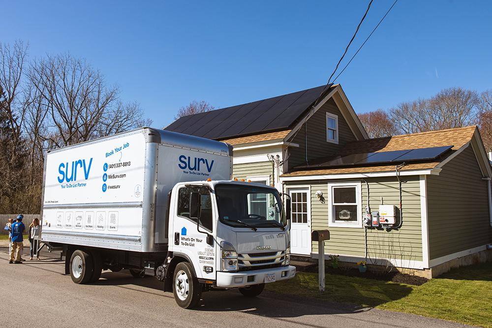 Surv moving truck