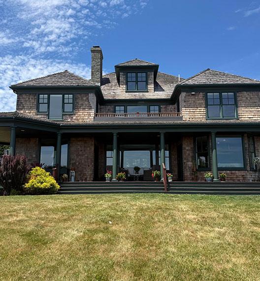 two story house