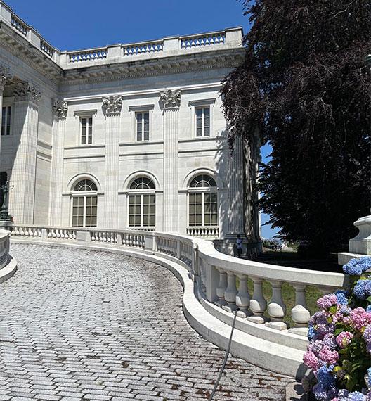 marble walkway