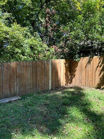 Debris Clean-Up & Fence Repair after