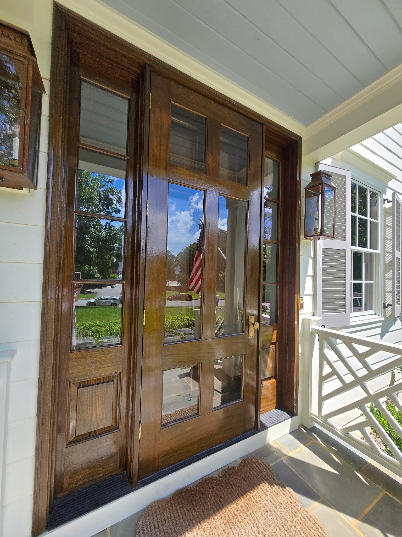 Front Door Vanishing, after photo